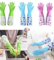 Silicon Long Hand Gloves