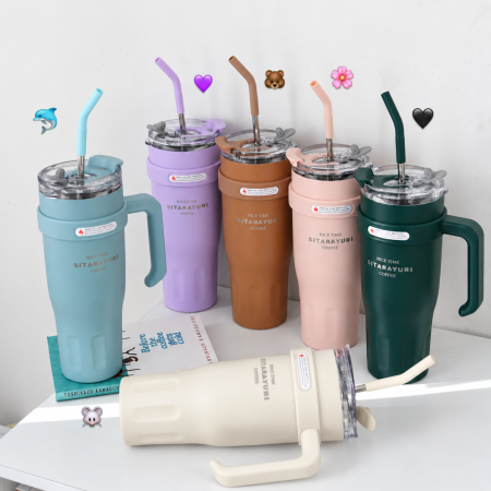 SITARAYURI Solid Colour Stainless Steel Insulated Tumbler